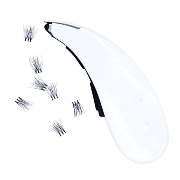 Eyelash Stapler Mini False Eyelashes Contains 45 Lash Buds Natural Curl Eye Lash Extensions Tool 45