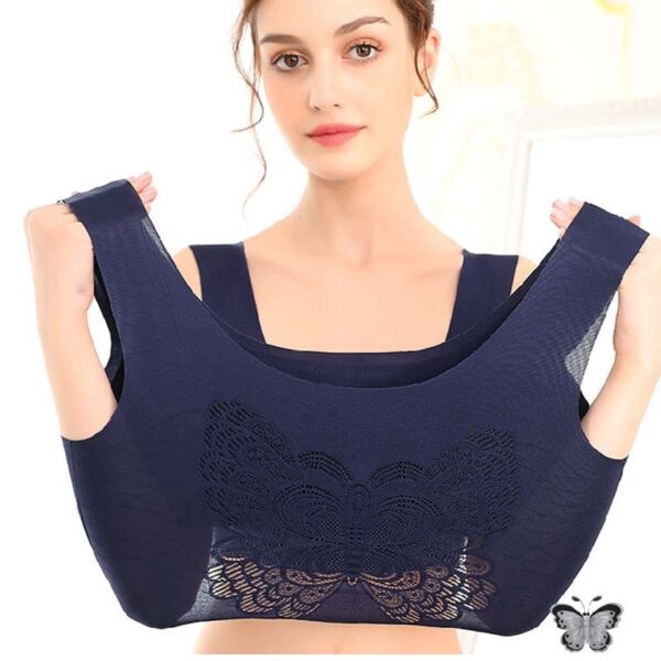 Fikoo Wireless Bra Beauty Back Push up Seamless Vest Bras for Women Thin Sleeping Brassiere Soutien 1