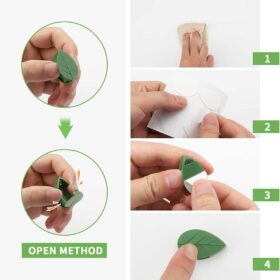 Plant Climbing Wall Fixture Clips Leaves - image 7