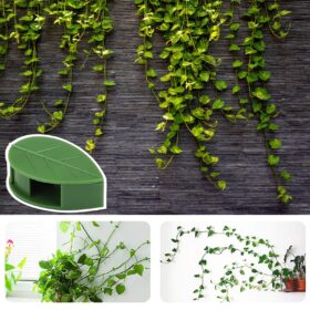 Plant Climbing Wall Fixture Clips Leaves - image 8