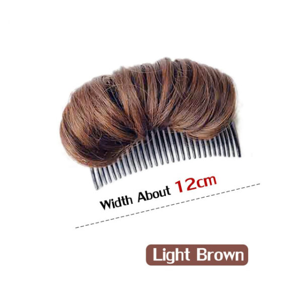 HUAYA Synteettiset hiukset Invisible Bangs Pad High Straight Hair Up Comb False Hair Accessories Natural Hair 2 1.jpg 640x640 2 1