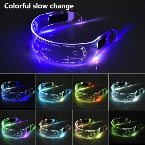 LED Luminous Glasses Light Up Visor Eyeglasses Technology Glowing Glasses For Bar KTV Halloween Christmas Birthday 1.jpg 640x640 1