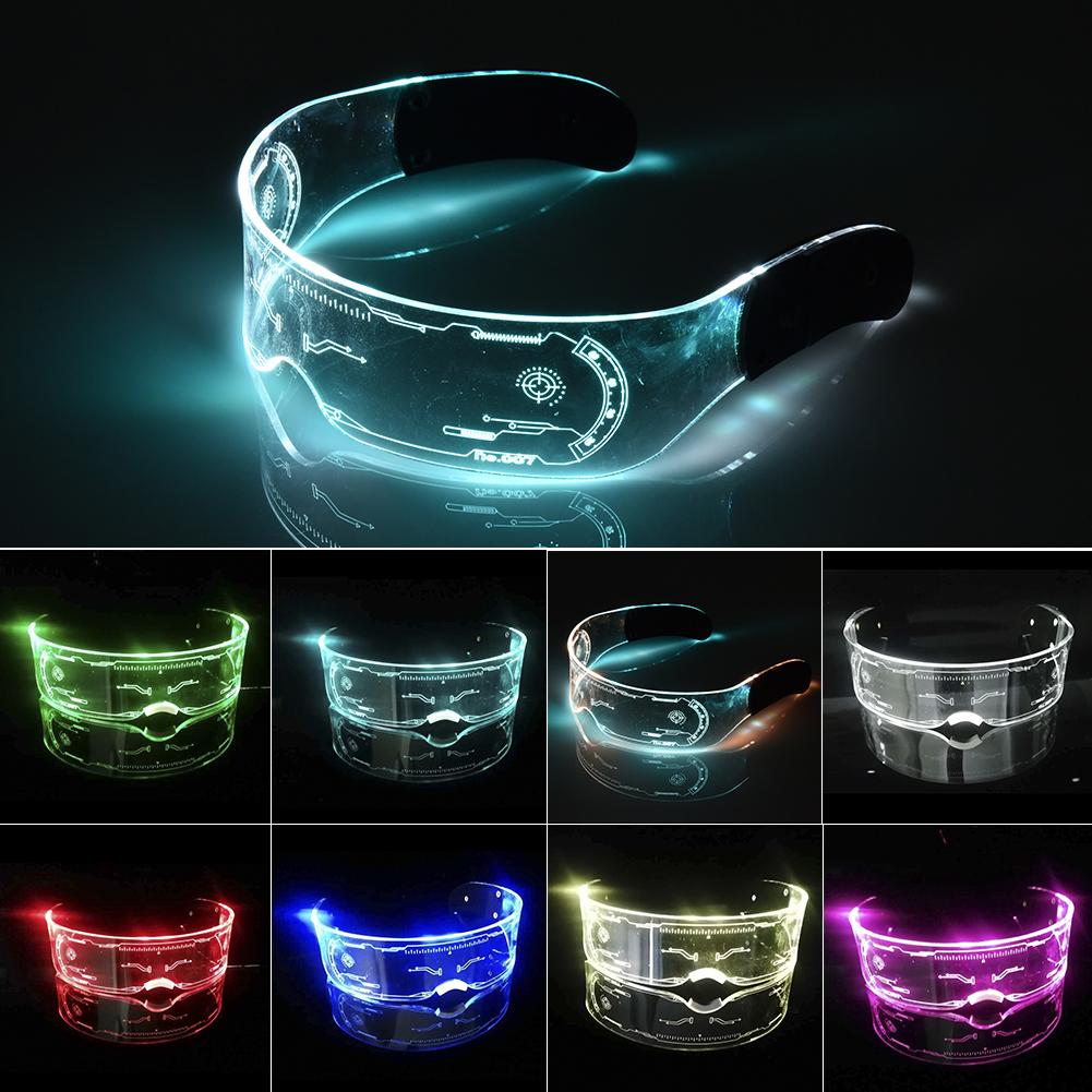 Occhiali Elettronici Futuristici di Luce - Micca venduti in i magazini