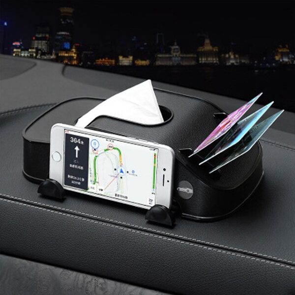 LENTAI 1PC Car Styling Tissue Box Holder Phone Cards Clip Per Ford Focus MK2 2 3 1.jpg 640x640 1