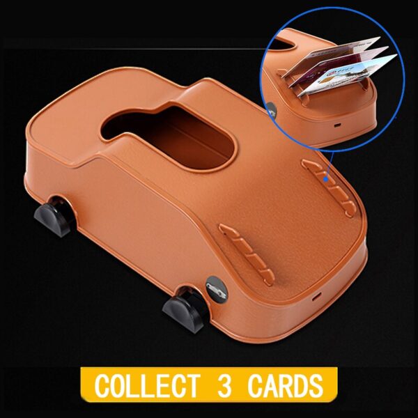 LENTAI 1PC Car Styling Tissue Box Phone Holder Cards Clip For Ford Focus MK2 2 3 2