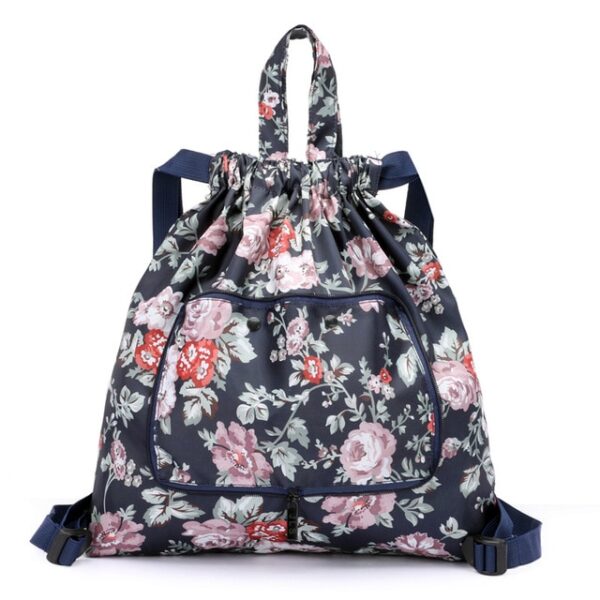 Multifunctional Backpack Women Leisure Printing Backpacks Nylon Waterproof Shoulder Bags Shopping Large Capacity Backpack Travel 3.jpg 640x640 3