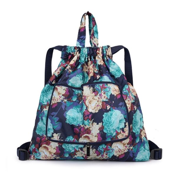 Multifunctional Backpack Women Leisure Printing Backpacks Nylon Waterproof Shoulder Bags Shopping Large Capacity Backpack Travel 4.jpg 640x640 4