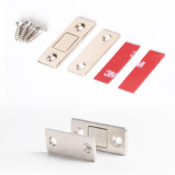 Punch free 3 6pcs Strong Door Closer Magnetic Door Catch Latch Door Magnet for Furniture Cabinet