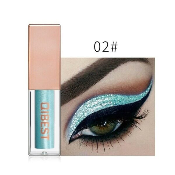 QiBest 15 Colors Glitter Liquid Eyeshadow Waterproof Lasting Shimmer Metallic Easy To Makeup Professional Eye Shimmer 1.jpg 640x640 1