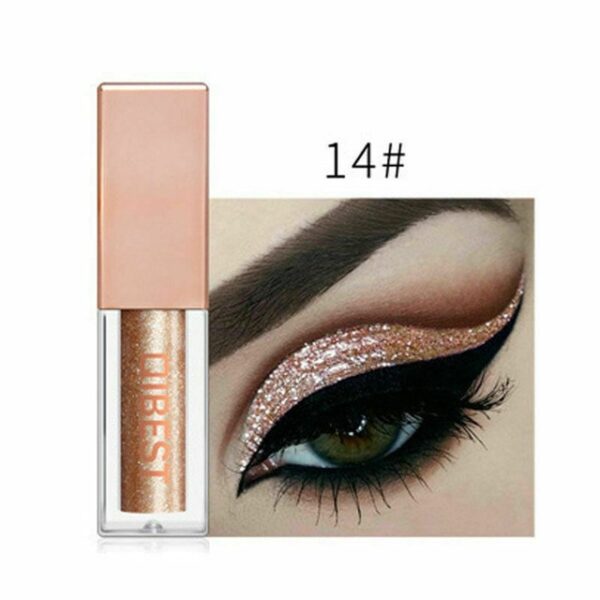 QiBest 15 Colors Glitter Liquid Eyeshadow Waterproof Lasting Shimmer Metallic Easy To Makeup Professional Eye Shimmer 12.jpg 640x640 12