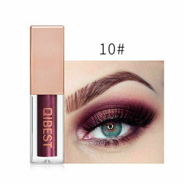 QiBest 15 Colors Glitter Liquid Eyeshadow Waterproof Lasting Shimmer Metallic Easy To Makeup Professional Eye Shimmer 13.jpg 640x640 13