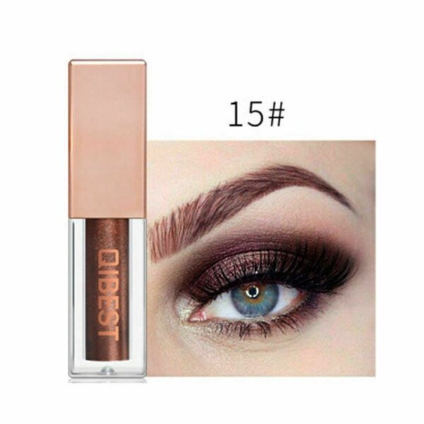 QiBest 15 Colors Glitter Liquid Eyeshadow Waterproof Lasting Shimmer Metallic Easy To Makeup Professional Eye Shimmer 2.jpg 640x640 2