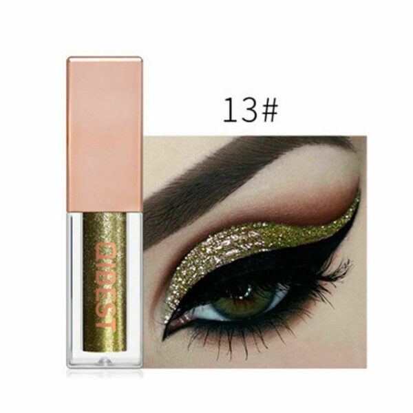 QiBest 15 Colors Glitter Liquid Eyeshadow Waterproof Lasting Shimmer Metallic Easy To Makeup Professional Eye Shimmer 3.jpg 640x640 3