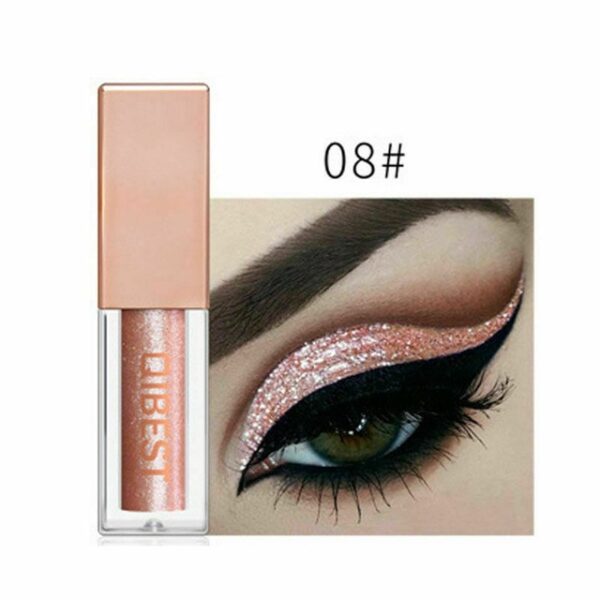 QiBest 15 Colors Glitter Liquid Eyeshadow Waterproof Lasting Shimmer Metallic Easy To Makeup Professional Eye Shimmer 6.jpg 640x640 6