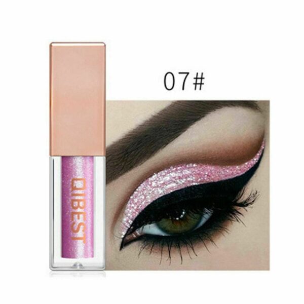 QiBest 15 Colors Glitter Liquid Eyeshadow Waterproof Lasting Shimmer Metallic Easy To Makeup Professional Eye Shimmer 7.jpg 640x640 7
