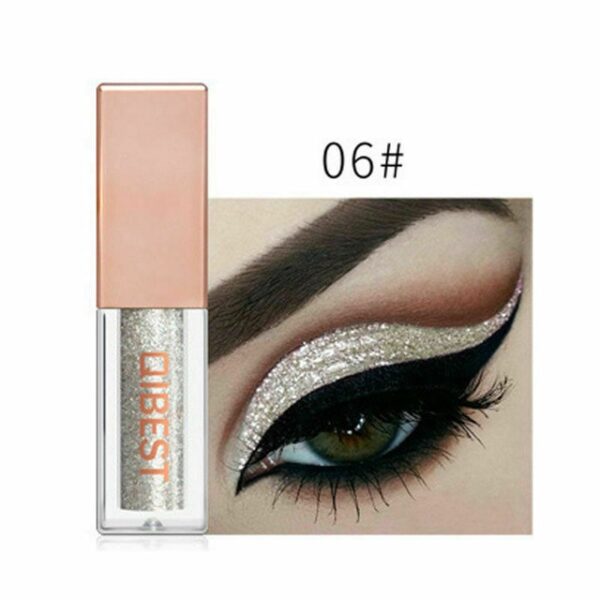 QiBest 15 Colors Glitter Liquid Eyeshadow Waterproof Lasting Shimmer Metallic Easy To Makeup Professional Eye Shimmer 8.jpg 640x640 8