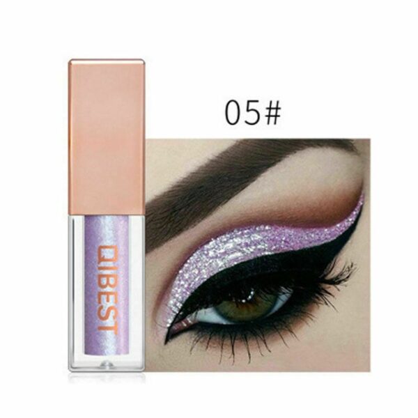 QiBest 15 Colors Glitter Liquid Eyeshadow Waterproof Lasting Shimmer Metallic Easy To Makeup Professional Eye Shimmer 9.jpg 640x640 9