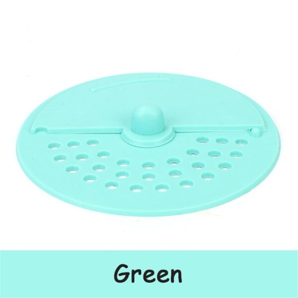 Rotatable Silicone Sink Drain Filter Bathtub Hair Catcher Stopper Trapper Drain Hole Filter Strainer for Bathroom 2.jpg 640x640 2