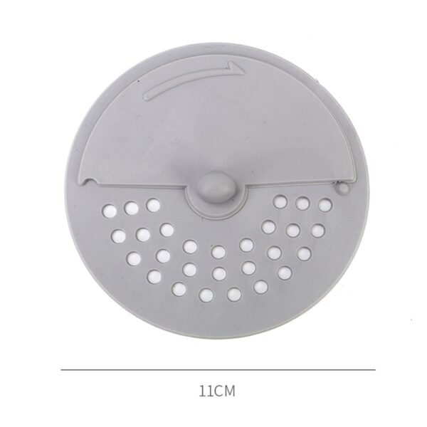 Rotatable Silicone Sink Drain Filter Bathtub Hair Catcher Stopper Trapper Drain Hole Filter Strainer para sa Banyo 4