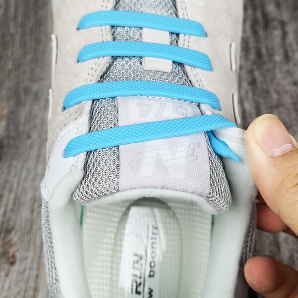 Silicone Elastic Shoelaces Creative Lazy No Tie Shoelace Lacing Kids Adult Sneakers Quick Shoe Lace Zapatillas 3