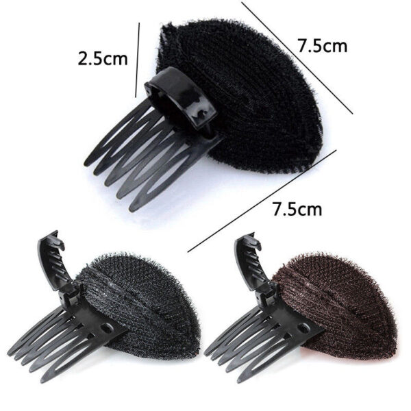 Sponge Hair Bun Clip Maker Princess Styling Hair Fluffy Sponge Pad For Women Elegant Hair Accessories 2