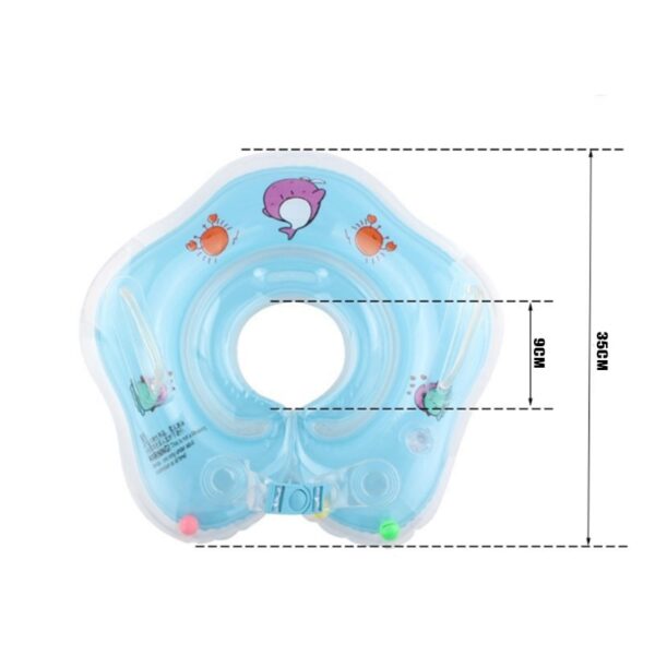 Swimming Baby Accessories Neck Ring Tube Safety Baby Float Circle for Bathing Flamingo Inflatable Ava Inflatable 5