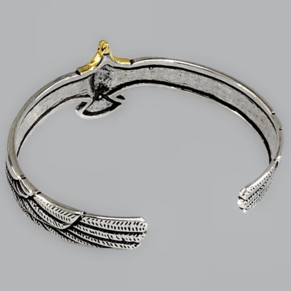 Vintage Eagle Bracelet Cuff Open Adjustable Bangle Creative Wildlife Jewelry Gift for Boyfriend Valentine Bangles Bracelets 10