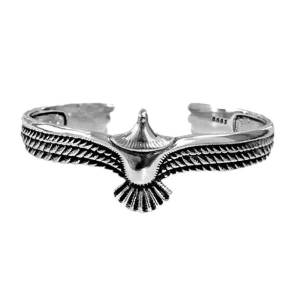 Vintage Eagle Bracelet Cuff Open Adjustable Bangle Creative Wildlife Jewelry Gift for Boyfriend Valentine Bangles Bracelets 3.jpg 640x640 3