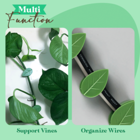 Plant Climbing Wall Fixture Clips Leaves - image 2