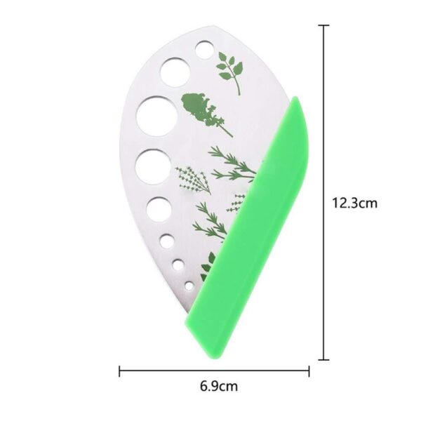 1 pc Vegetables Rosemary Thyme Cabbage Leaf Stripper Stainless Steel Herb Stripper Looseleaf Rosemary Kitchen Gadgets 1