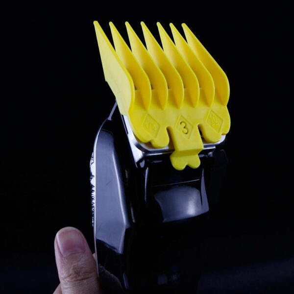 10Pcs Oil Head Hair Clipper Limit Comb Haircut Push Clipper Guide Hair Trimmer Attachment Barber Shop 2