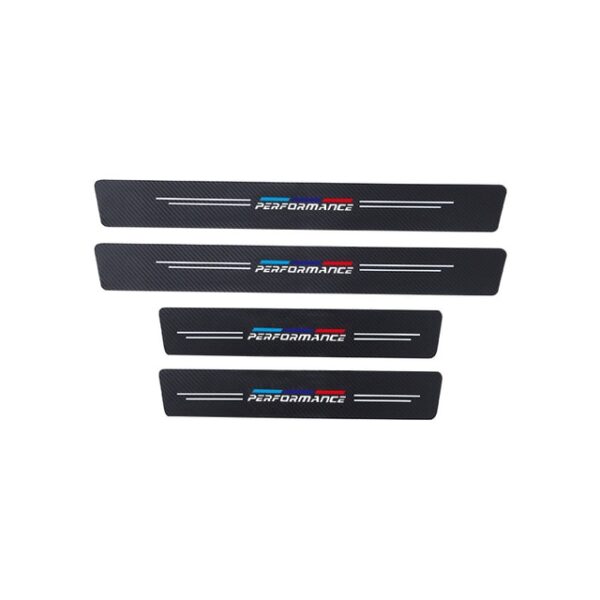 4pcs kaʻa kaʻa ʻīpuka puka ʻili kalapona Fiber Sill Plate No BMW M E36 E34 F10