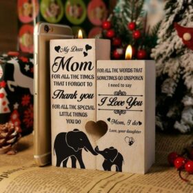My Dear Mom Candle Holder - image 5