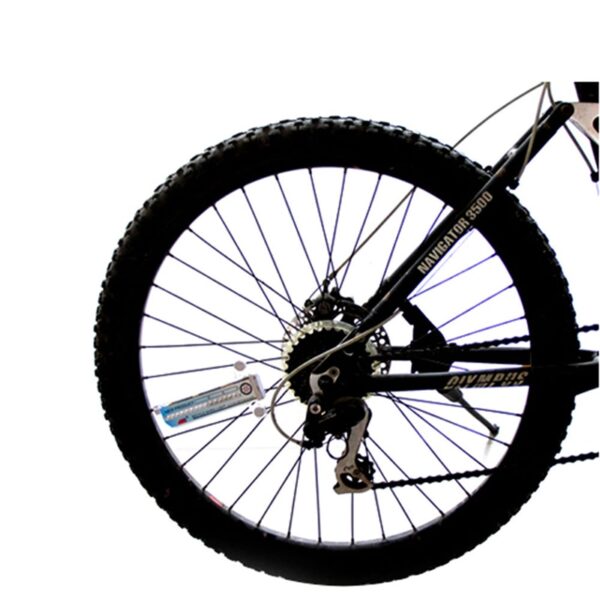 จักรยาน รถจักรยานยนต์ ยางจักรยานยางล้อไฟ 32 LED Flash Spoke Light โคมไฟขี่จักรยานกลางแจ้ง 3