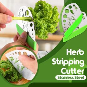 Stainless Steel Herb Stripping Cutter - image 1