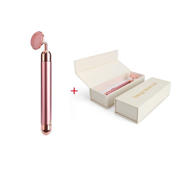 Electric Vibrating Natural Rose Quartz Jade Roller Facial Massager for Face Lifting Slim Jade Stone Massage 5.jpg 640x640 5