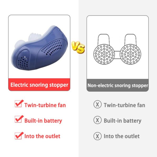 Electric snoring appliance for men and women snoring prevention appliance Anti Snoring Device Stop Snoring Stopper 1