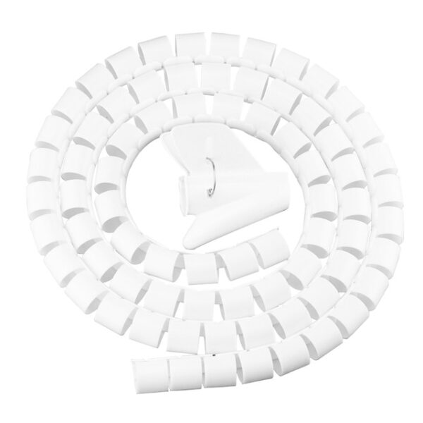 Flexible Cable Winder Cable Organizer Wire Storage Pipe Bite proof Cord Protector Winder Desk Tidy