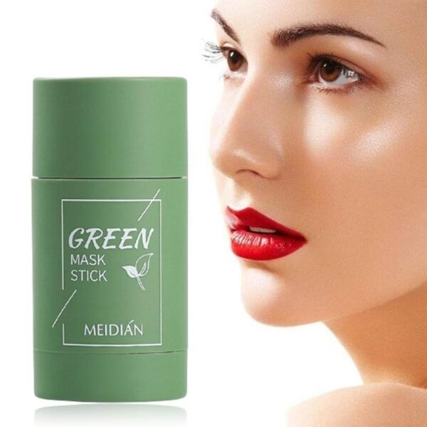 Green Tea Cleansing Clay Stick Mask Acne Cleansing Kecantikan Kulit Teh Hijau Moisturizing Hydrating Whitening Care