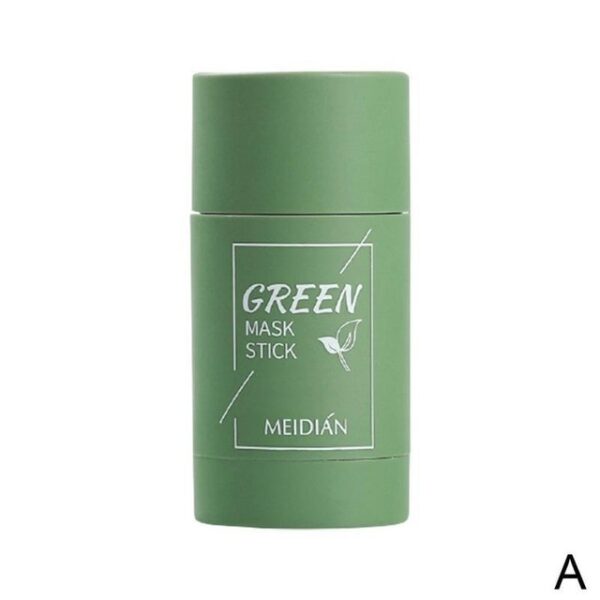 Green Tea Cleansing Clay Stick Mask Acne Cleansing Kecantikan Kulit Teh Hijau Moisturizing Hydrating Whitening