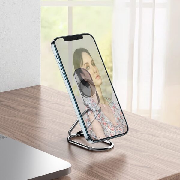 HOCO metāla galda planšetdatora turētājs, salokāms, pagarināms atbalsta galds mobilā tālruņa turētāja statīvs, regulējams iPhone 4