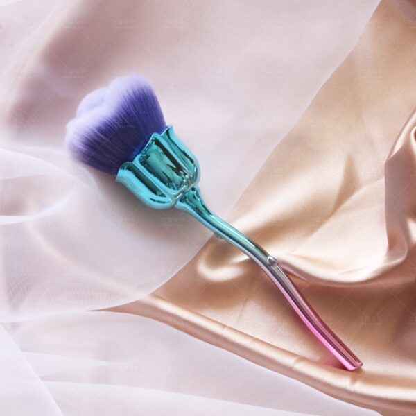 LAIKOU Rose Nail Art Dust Brush For Manicure Beauty Brush Blush Powder brushes Fashion Gel Nail 3.jpg 640x640 3