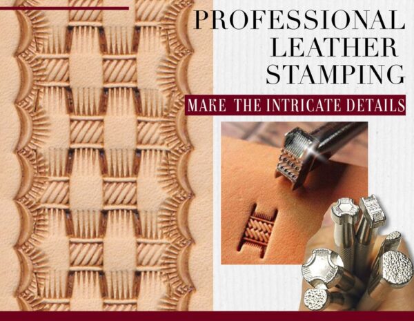 Leather Pattern Design Stamp Set