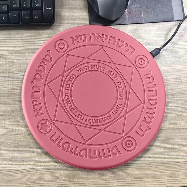 Magic Circle 10W Qi Fast Charging Pad Wireless Phone Charger For iPhone 11 X XS XR 4