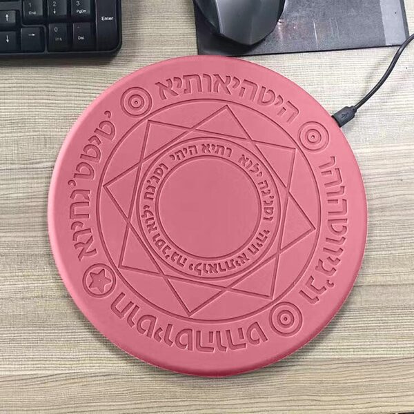 Magic Circle 10W Qi Fast Charging Pad Încărcător de telefon fără fir pentru iPhone 11 X XS XR 4