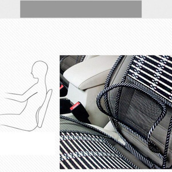 Nauja universali „Massage Home Pad Protector“ kvėpuojanti automobilio kėdės dangtelio sėdynės pagalvėlė „Fundas Coche Asiento Universal“ 2