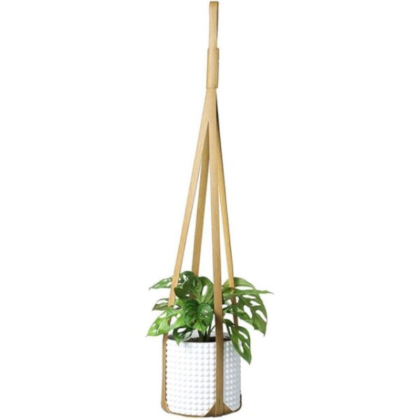 PU Leather Plant Hanger Hanging Planter Flower Pot Holder Home Decor For Indoor Plants Cactus