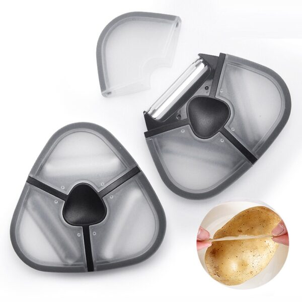 Premium Schwenkbar 1PCS 3 In 1 Peeler Kitchen Planer Peeling Apple Peeler 3 In1 Edelstahl 3