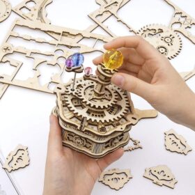 3D Starry Night Mechanical Music Box - image 4