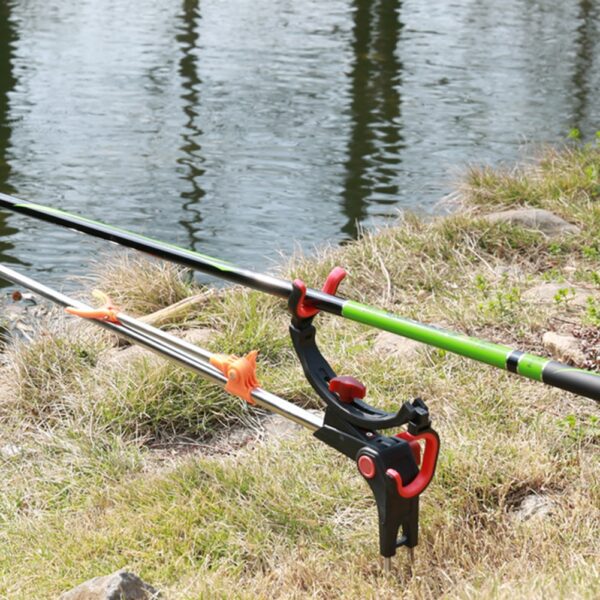 Universal Fishing Pole Holder 360 Derajat Adjustable Foldable Bracket Sea Lake Fish Rod Fix Pole Rack 1